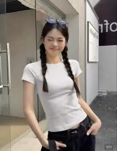 【SHEIN】白Tシャツ（S）