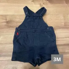 Ralph Lauren ネイビーオーバーオール 3Mのサムネイル