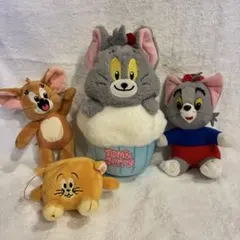 トムとジェリー ぬいぐるみ マスコット まとめ売り レア