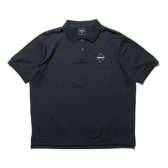 XXL 黒　EMBLEM POLO fcrb 25ss ブリストル　ポロシャツ