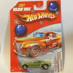 ホットウィール プリマス バラクーダ ファニーカー ホリデーロッド 緑のサムネイル