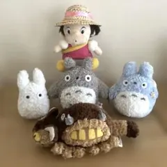 となりのトトロ　ぬいぐるみセット