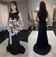 DRESSPRODUCTION ドレスプロダクション ソフトマーメイドドレス