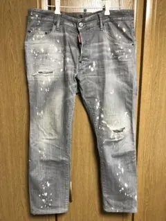 DSQUARED2 ダメージ加工ジーンズ サイズ50 2024 スケーター