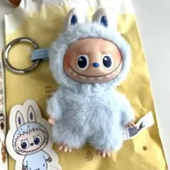 【ラブブ】　イニシャル　D POP-MART ポップマート　水色