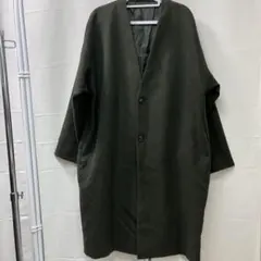 JUNRED オリーブグリーン チェスターコート　L