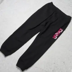 新品VERSACEスウェットパンツジャージブラックヴェルサーチェロゴ黒色のサムネイル