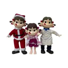 ペコちゃん 人形 3体 まとめ売り 不二家 レトロのサムネイル