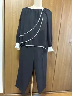 SCOT CLUBフォーマルブラウス　黒のサムネイル