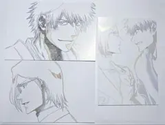 BLEACH ポップアップストア 千年血戦篇 ポストカード 黒崎一護 石田雨竜