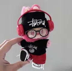 labubu洋服ラブブぬいぐるみ着17cm着せ替え服 トレンド系 6点セット