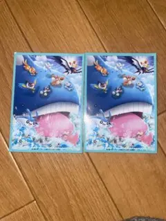 【希少・絶版】ポケモンカード デッキシールド 海の生き物たち 2013年