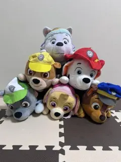 パウ・パトロール BIGぬいぐるみ 6体セット