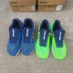 ASICS アシックス レーザービーム 23.5cm スニーカー 2足セット