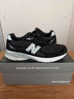 New Balance M990BS3 990V3 ブラック 27.5cm