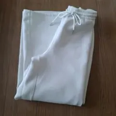 gu ジーユーパフスウェットバギーパンツ標準丈Mレディーススウェットパンツ