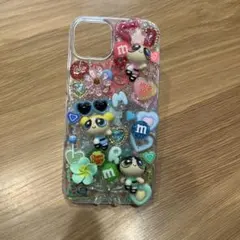 いちご姫出品　デコ電 いちご姫出品 デコ電 iPhone16 デコ電スマホケースデコ 平成女児