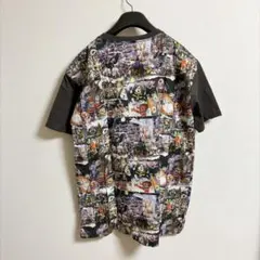 グラニフ　ゲゲゲの鬼太郎　コラボ　限定　総柄　ポケット付きTシャツ 水木しげる