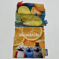 パペットスンスン　バラエティーコレクション　スクエアポーチ　ガチャ　新品未使用