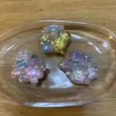 ハンドメイド ビーズ装飾 マグネット 3個セット