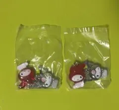 なかよしドロップチャーム　マイメロディ&クロミ　サンリオキャラクターズ