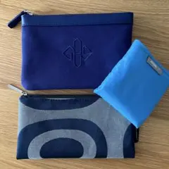 新品 Marimekko & ETTINGER ビジネスクラス アメニティポーチ