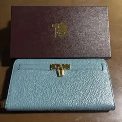 ✨新品未使用✨傳濱野 デンハマノ ミーティア 長財布 ゴールド金具