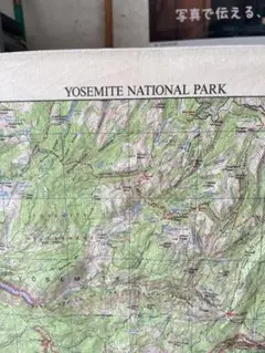 YOSEMITE NATIONAL PARK 地図 バンダナ