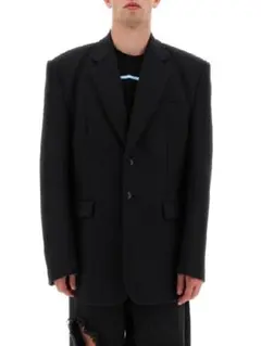 ★限定セール開催中 VETEMENTS テーラードジャケット バックロゴ ☆限定セール開催中 VETEMENTS テーラードジャケット バックロゴ