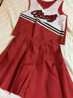 チアガール コスプレ 赤色 セット
