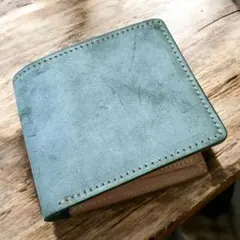 ヌメ革 折り財布