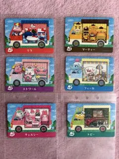 amiiboカード　サンリオ　６種コンプ　あつ森