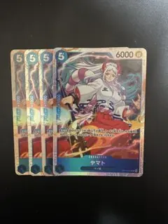 ワンピース カードゲーム ヤマト SR 4枚セット