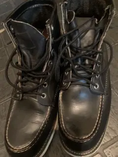 90s犬タグ REDWING 黒 27.5 アイリッシュセッター　レッドウィング