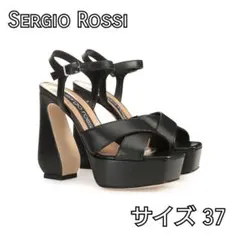 Sergio Rossi サンダル ブラック サイズ37のサムネイル