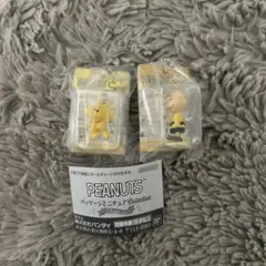PEANUTS パッケージミニチュア チャーリーブラウン ウッドストック