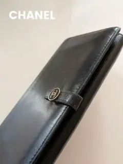 CHANEL シャネル ココマーク ココボタン レザー 長財布 wallet