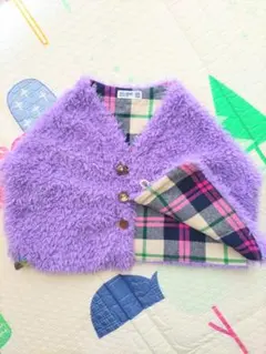 RAG MART もこもこフリースアウター 100cm