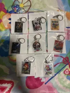 ニンテンドー64 アクリルキーホルダー　8個セット　ソフトパッケージ