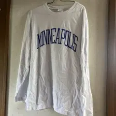 チャンピオン白ロンT