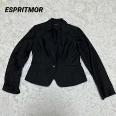 【エスプリミュール】/ESPRITMOR/テーラードジャケット/（M）/ブラック