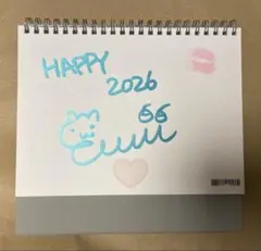 ピョ・ウンジ 直筆サイン入り 2026カレンダー 西野亮廣氏 直筆サイン入りスケッチブックカレンダー 2026 - メルカリ