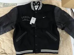 超希少 NIKE 90s 袖レザー スタジャン NIKE TOWN ブラック - メルカリ