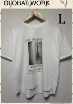 GLOBAL WORK ＊リッチクリーンプリントTシャツのサムネイル