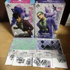 ジョジョの奇妙な冒険 一番くじ４部 A賞 東方仗助 C賞　川尻浩作 ＋a