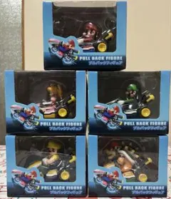 マリオカート　プルバックフィギュア　全種1個ずつの計5個セット