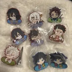 鬼滅の刃 キャラばんちょうこうヘアクリップ 9個セット