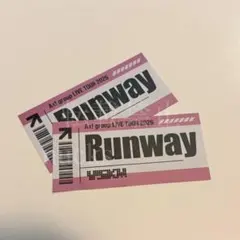 Aぇ! group Runway チケット風パス　落下物　末澤誠也正門良規小島健