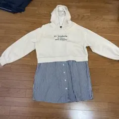 ラブトキシック　ワンピース　パーカー　ボーダー　150