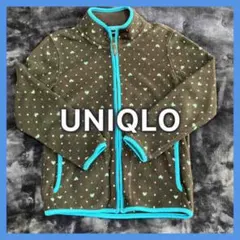 UNIQLO ハート模様 フリースジャケット【130】